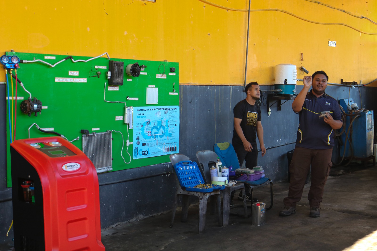 KEMASKINI PROGRAM: KURSUS ASAS PEMBAIKAN AIRCOND KENDERAAN